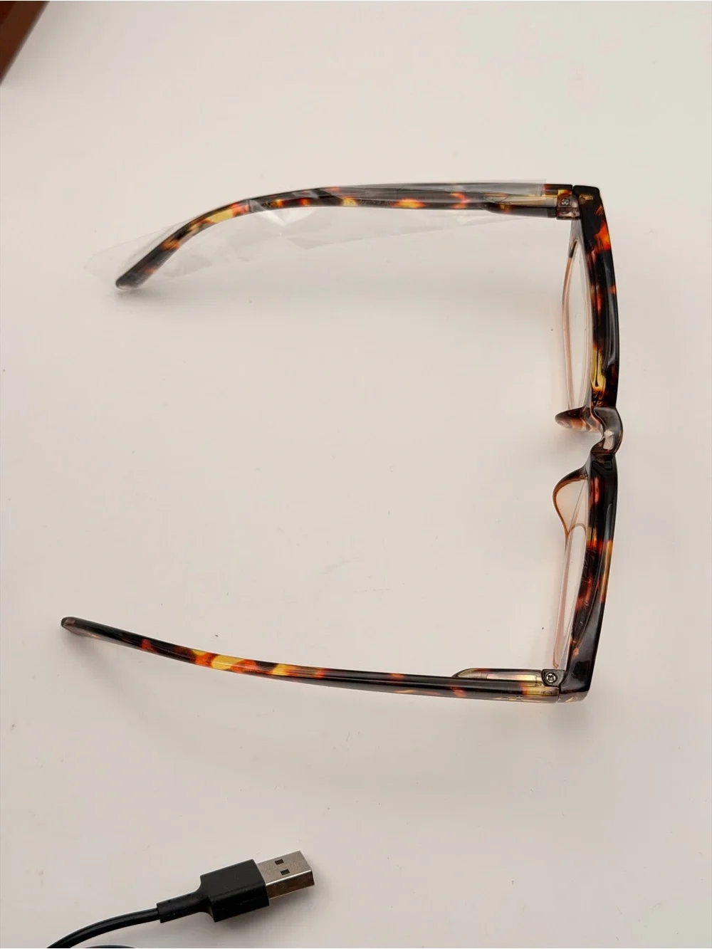 2.5 Prescription Glasses, Brown‎ & Large Bezzle, Female